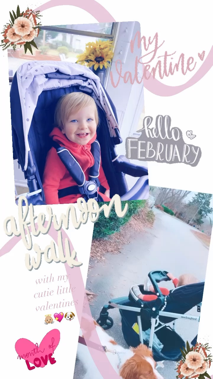 Afternoon walk with my cutie little valentines 👼🏼💖🐶 also had a house showing today and someone sure was so proud getting to show off our little home sweet home 🏡💖

#LTKhome #LTKbaby #LTKfamily