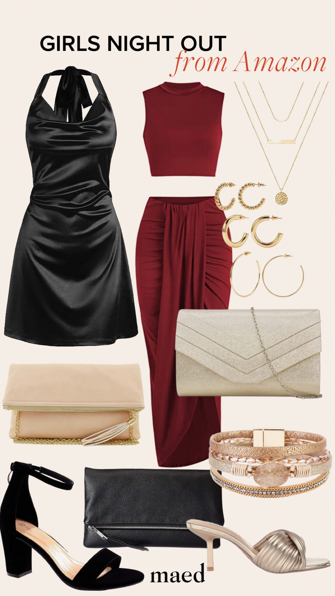 Girls night out looks, looks for less, Amazon fashion 

#LTKstyletip #LTKsalealert #LTKFind