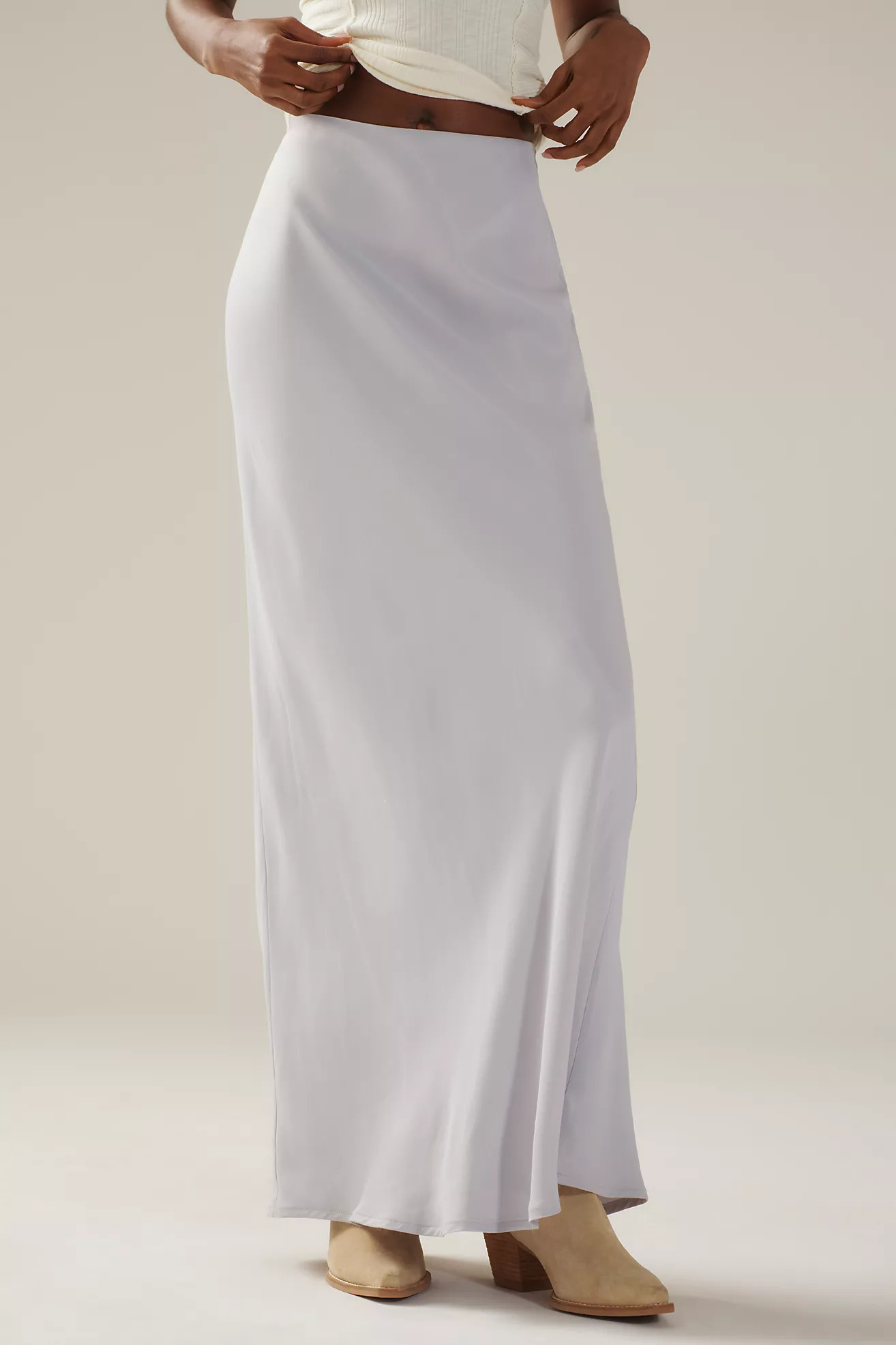 The Tilda Maxi Slip Skirt | Anthropologie (US)