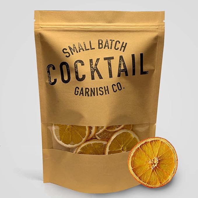 Cocktail Garnish - Dehydrated Orange, 3oz, 30+ Slices | Amazon (US)