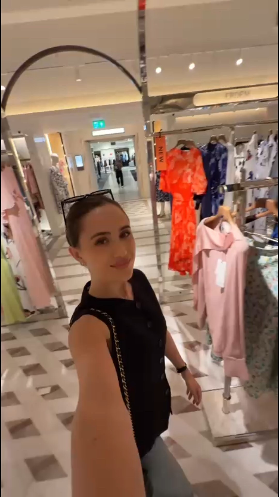 Harrods Fitting 🤍 wearing Reformation Jeans, Revolve Top with my Chanel bag and Slingbacks. For an exciting upcoming event I tried on two beautiful blue dresses by Alessandra Rich, a white Roksanda dress with hats by Vivien Sheriff

#LTKstyletip #LTKdresses #LTKAroundTheWorld