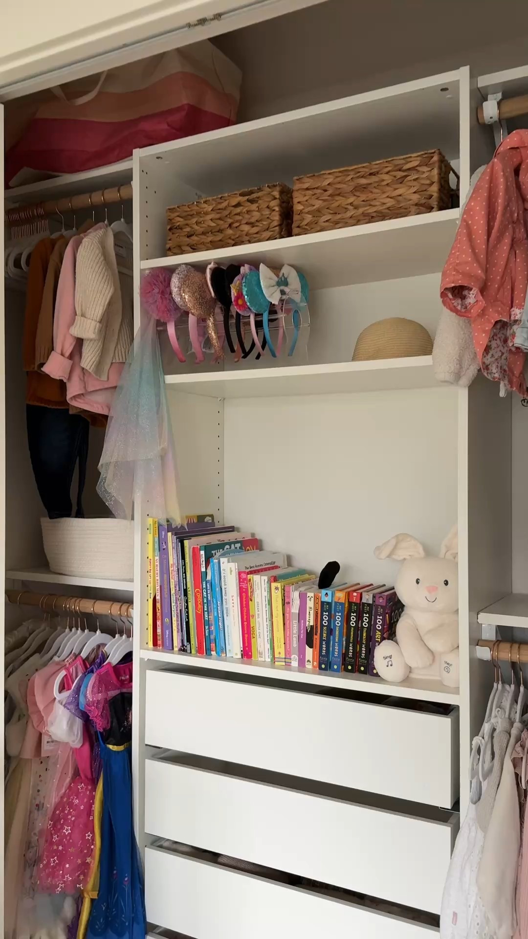 After hours of purging and organizing, lil sis' closet is ready for spring! 

Disney mouse ears, mouse ear organizer, velvet hangers 

#LTKWatchNow #LTKKids #LTKHome
