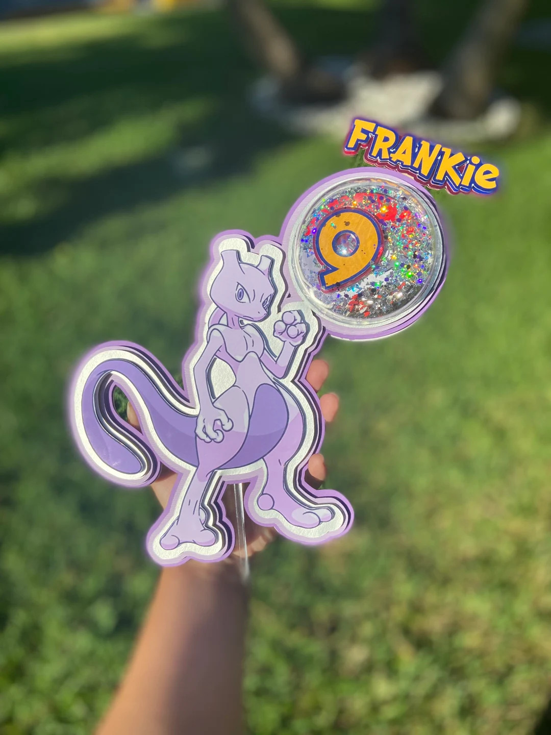 Mewtwo Cake Topper Pokémon Cake Topper Mewtwo Cake Mewtwo Shaker Cake Topper - Etsy | Etsy (US)