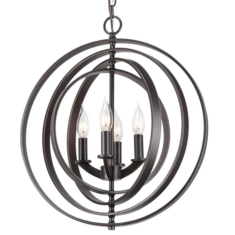 Davonte 4 - Light Unique Globe Chandelier | Wayfair North America