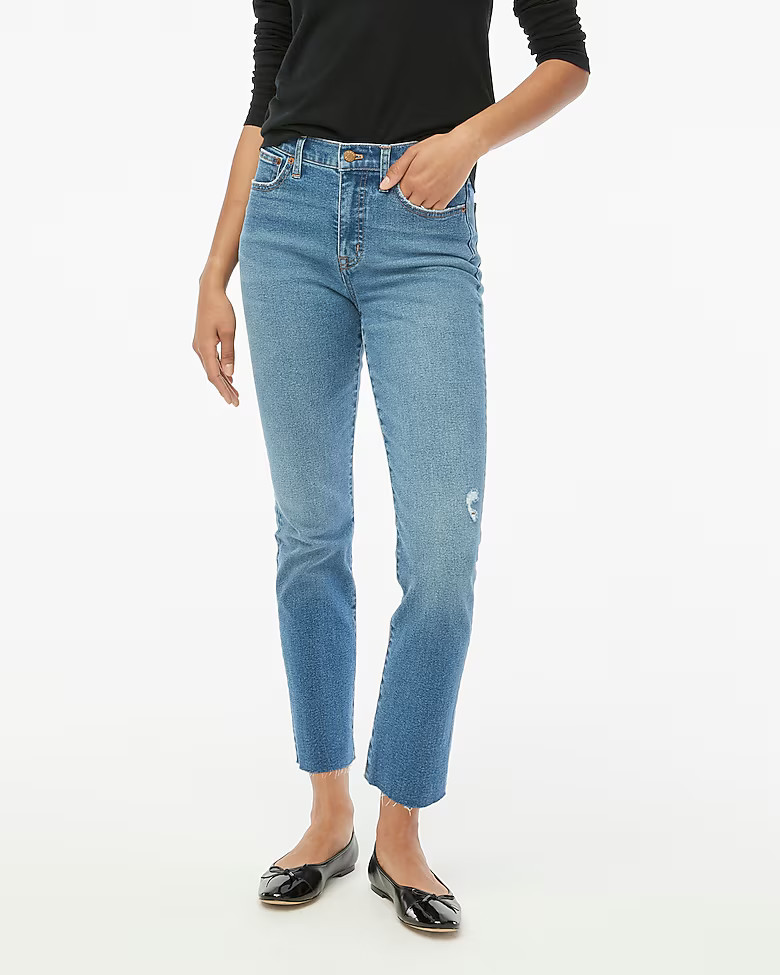 Essential straight jean in all-day stretch | J.Crew Factory