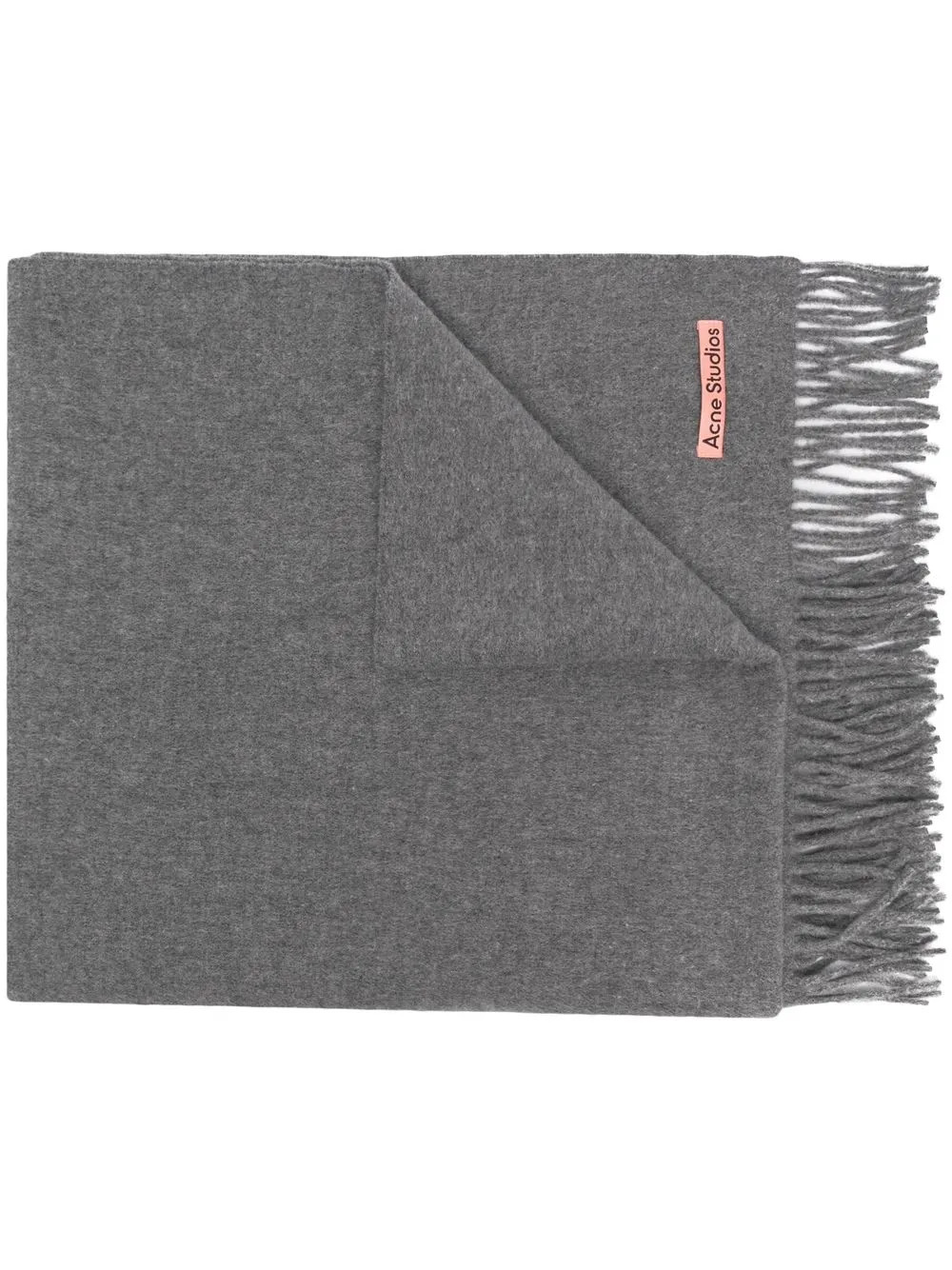 fringed wool scarf | Farfetch Global