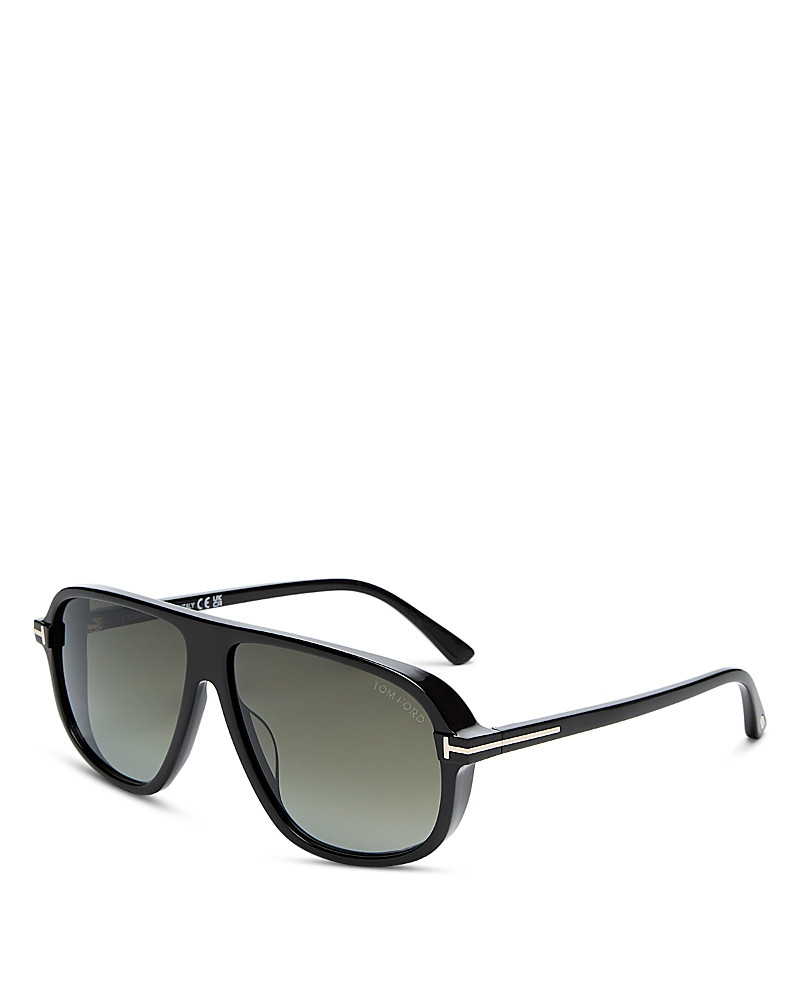 Tom Ford Guillaume Pilot Sunglasses, 61mm | Bloomingdale's (US)