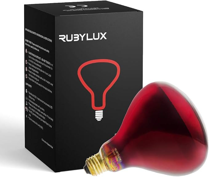 RubyLux NIR-A Near Infrared Bulb Grade A | Amazon (US)