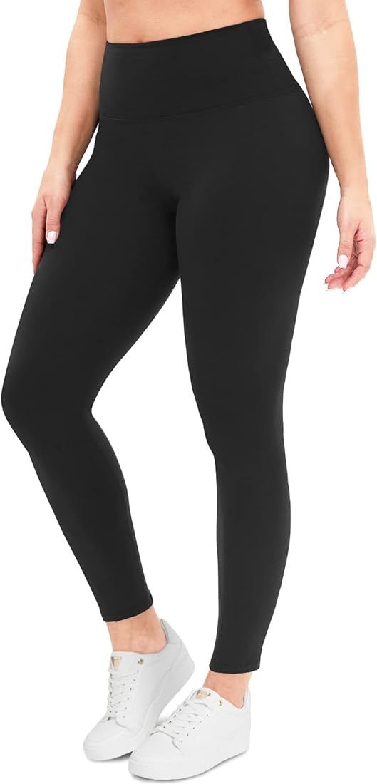 NexiEpoch Leggings for Women Plus Size-High Waisted L-XL-3XL Tummy Control Soft Printed Yoga Pant... | Amazon (US)