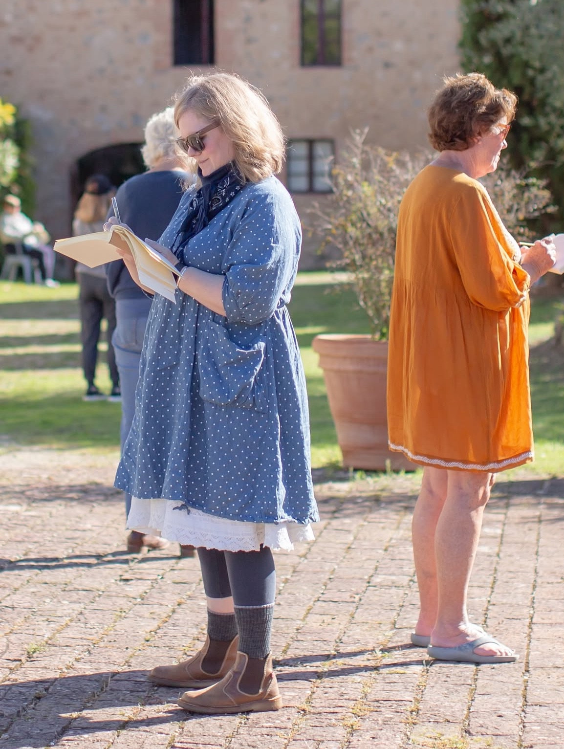 My favorite linen dresses & leggings for comfortable travel. I also linked the leather backpack. 

#LTKmidsize #LTKtravel #LTKeurope