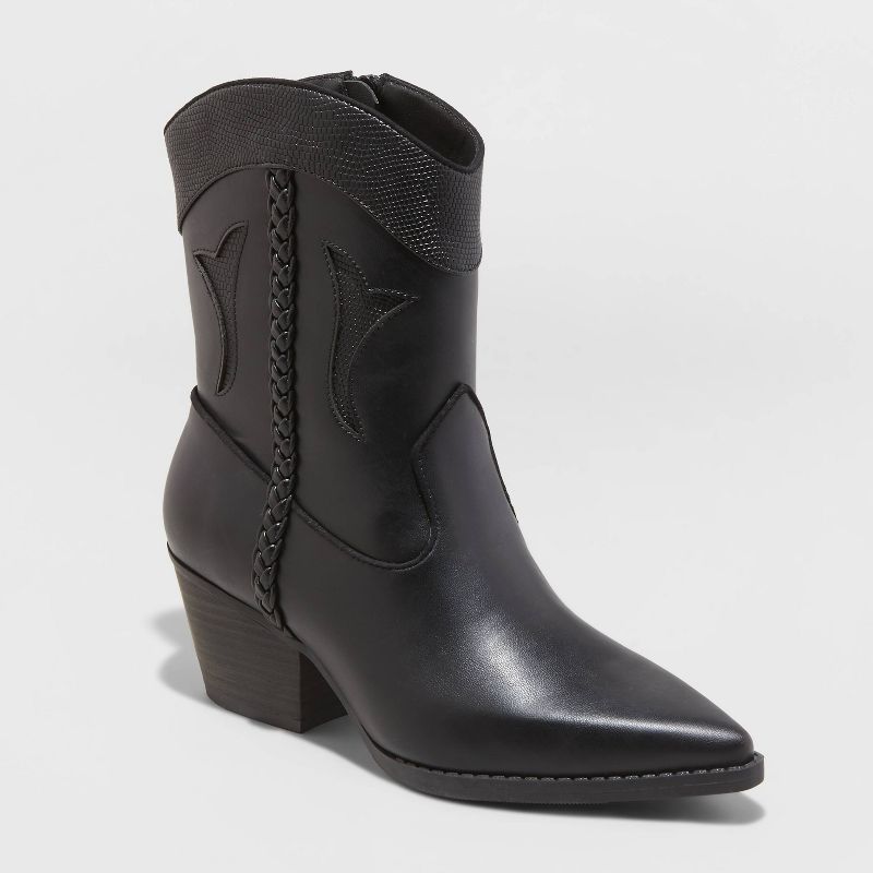 Women's Shana Cowboy Boots - Universal Thread™ | Target