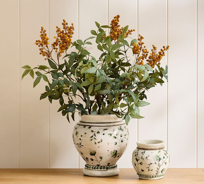 Faux Orange Berry Branch | Pottery Barn (US)