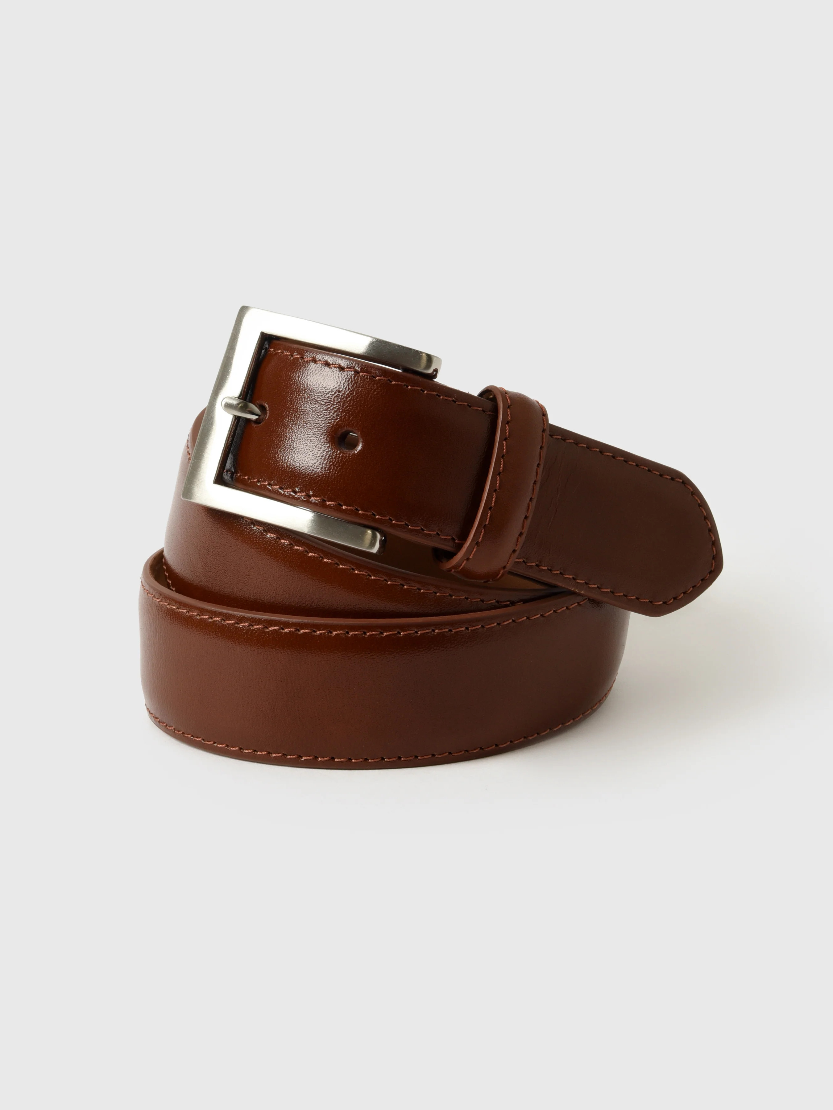 W. KLEINBERG
                      
                     Men's Glazed Leather Belt | Saint Bernard