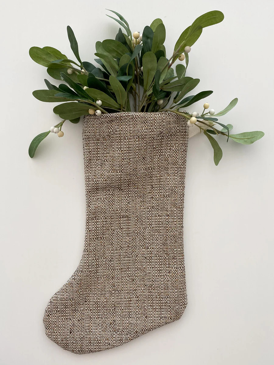 Rye Holiday | Boho Style Stocking | Hackner Home (US)