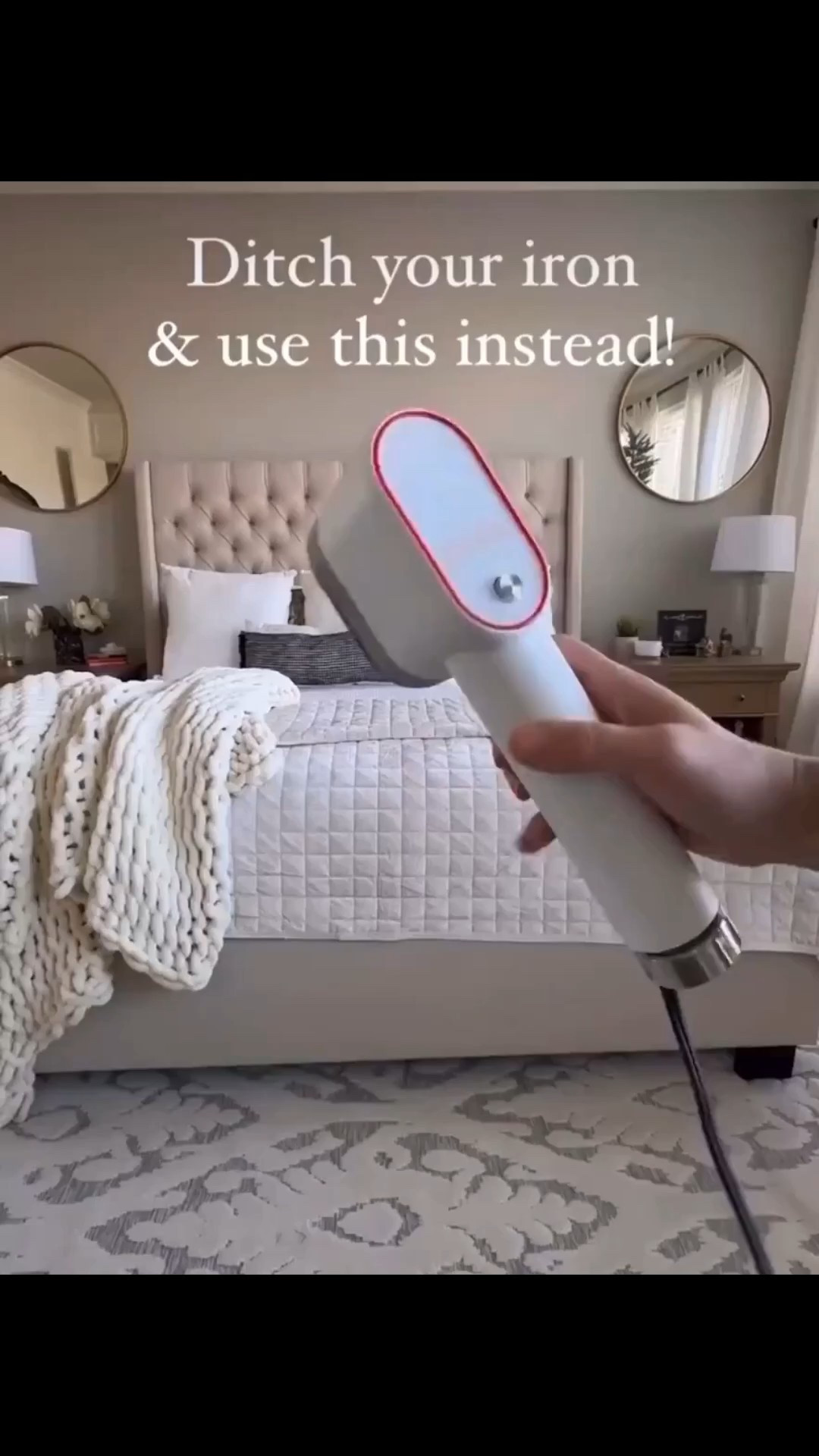 Ditch that iron y’all! This guy will be your new best friend 😍

Home gadget, steamer, mom hack, life hack, home accents, home organization

#LTKHome #LTKmomlife #LTKFindsUnder100