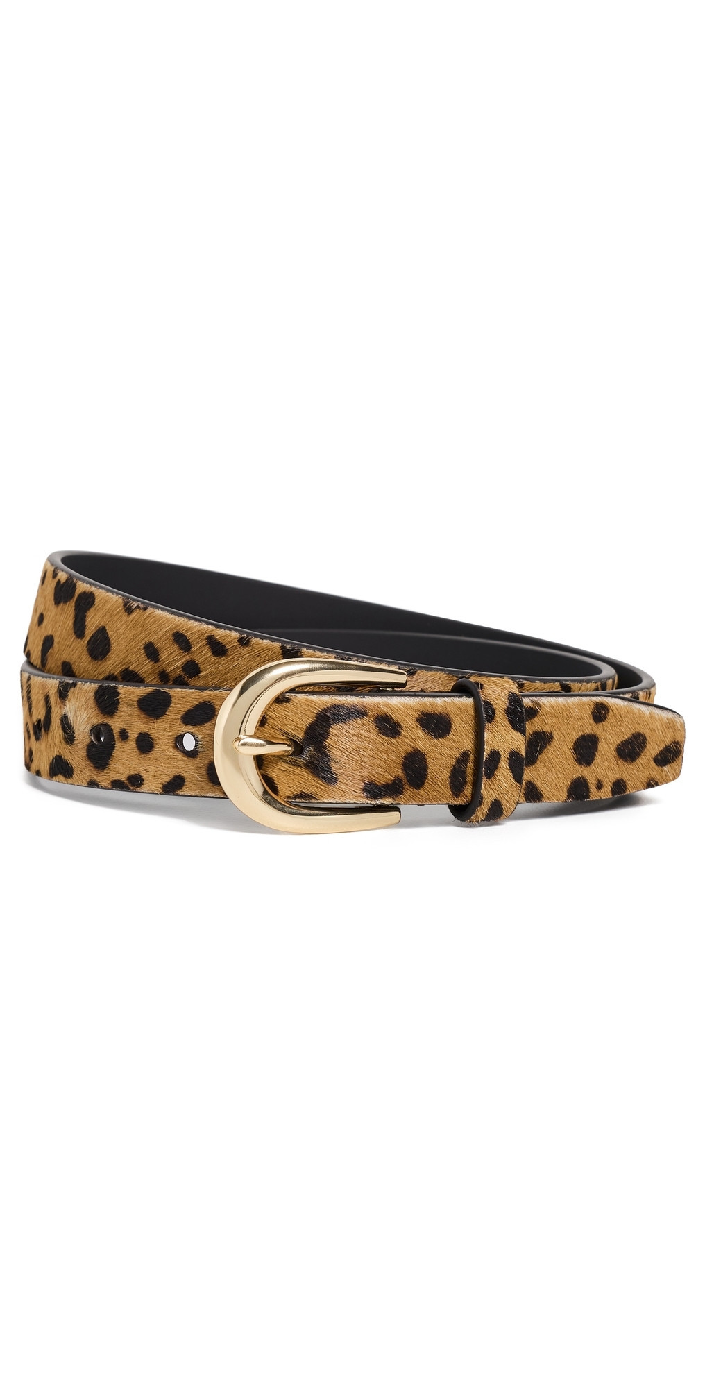 Favorite Daughter The Leopard Favorite Belt Leopard/Polished Gold XS | Shopbop