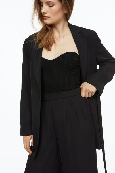 Wide-cut Satin Pants | H&M (US + CA)