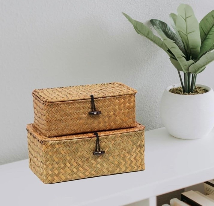Only $15 now for these seagrass storage boxes! 🌾 Love them for bathroom storage or place them on any table for instant home decor! ✨See them and more new finds today for luxury look home decor with a prime day deal! ✨

#LTKHome #LTKStyleTip #LTKSaleAlert