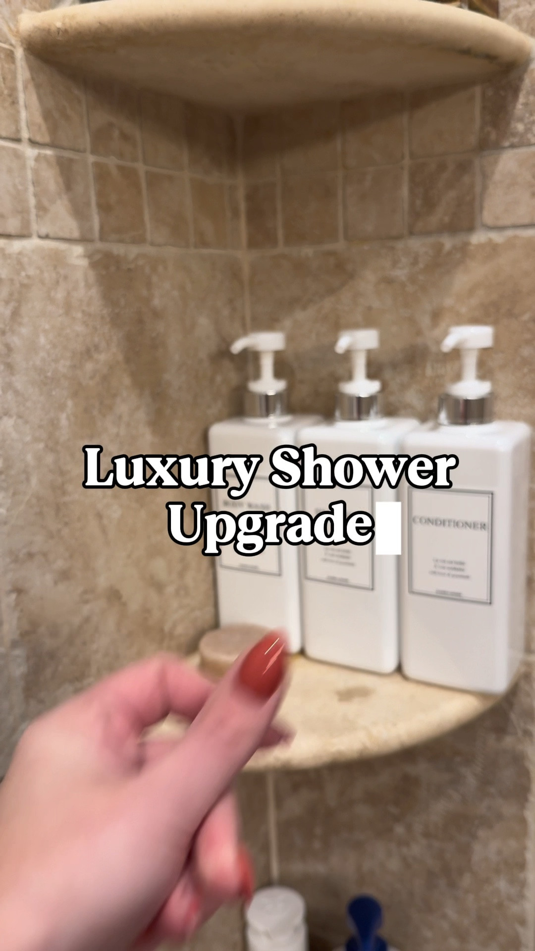 Luxury Shower Vibes - less than $30! 

Aesthetic bathroom finds, aesthetic shampoo bottles with pump, aesthetic conditioner bottles for shower, plastic body wash bottles pump, shower pump bottles under 30, affordable shower bottle set, aesthetic shampoo & conditioner pump bottles, refillable plastic shower bottles under $30, minimalist shampoo conditioner body wash bottles, eco friendly plastic shower pump bottles, customized aesthetic bathroom bottles, affordable bathroom updates, affordable bathroom upgrades 

#LTKmorningroutine #LTKselfcare #LTKHome