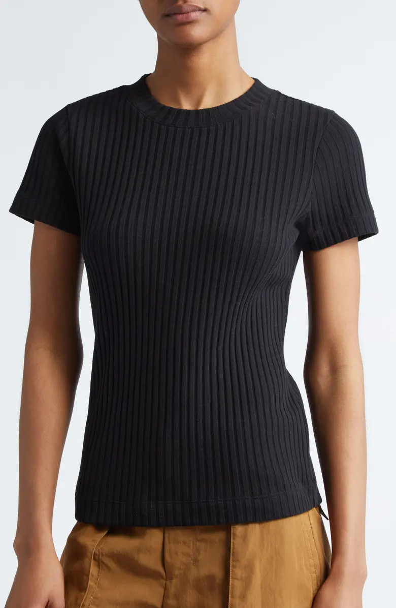 Rib Crewneck Top | Nordstrom