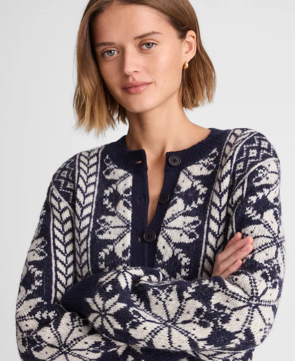 Fair Isle Cardigan Jacket in Wool | Madewell
