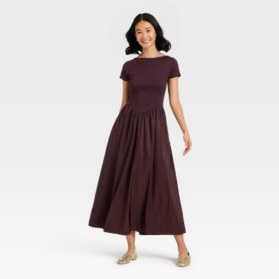 Women's Backless Knit Maxi Dress - A New Day™ | Target