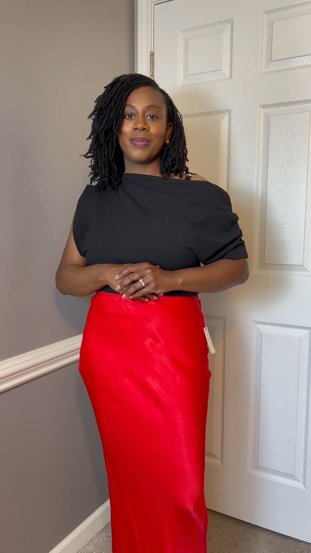 Red maxi slip skirt from Anthropologie

#LTKOver40 #LTKMidsize #LTKStyleTip