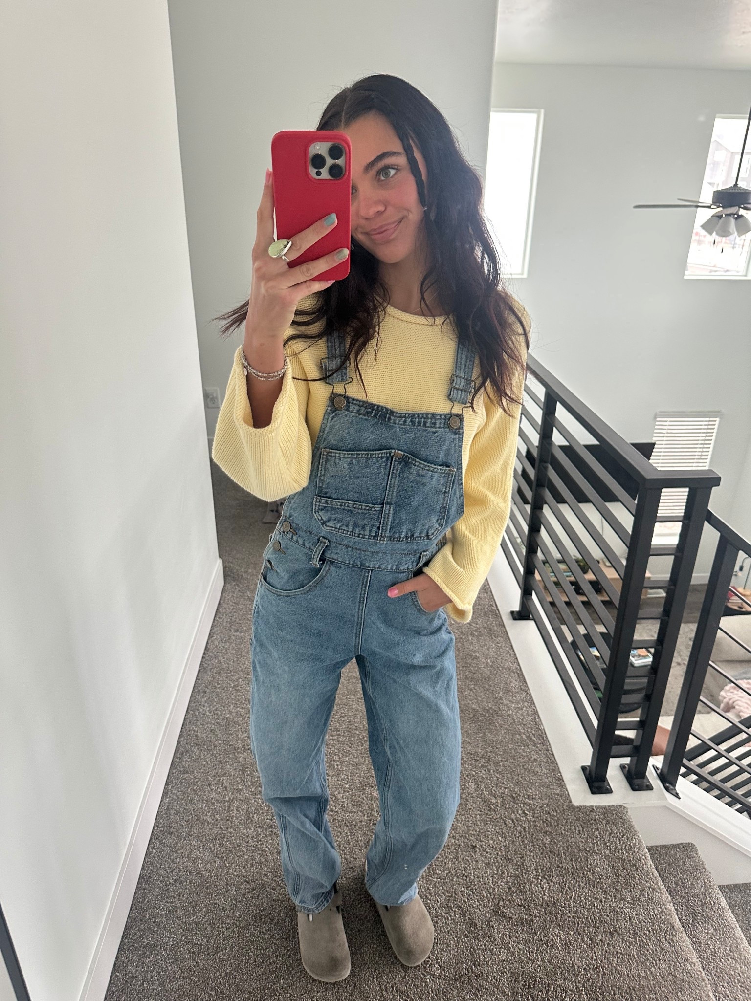 Overall spring ootd!

#LTKootd #LTKSeasonal #LTKMidsize