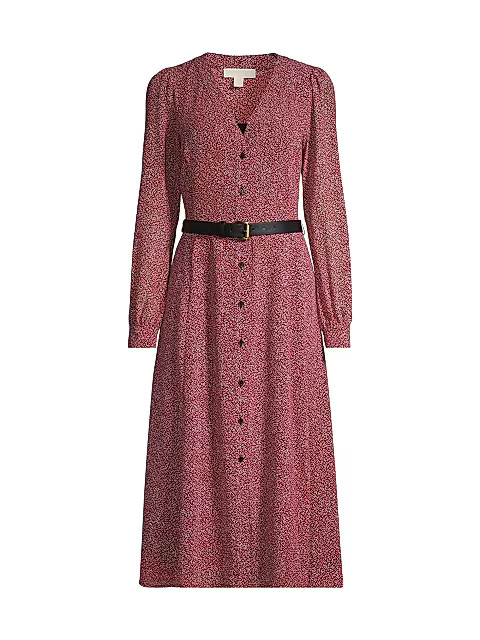 Spring Bud Belted Midi Dress | Saks Fifth Avenue