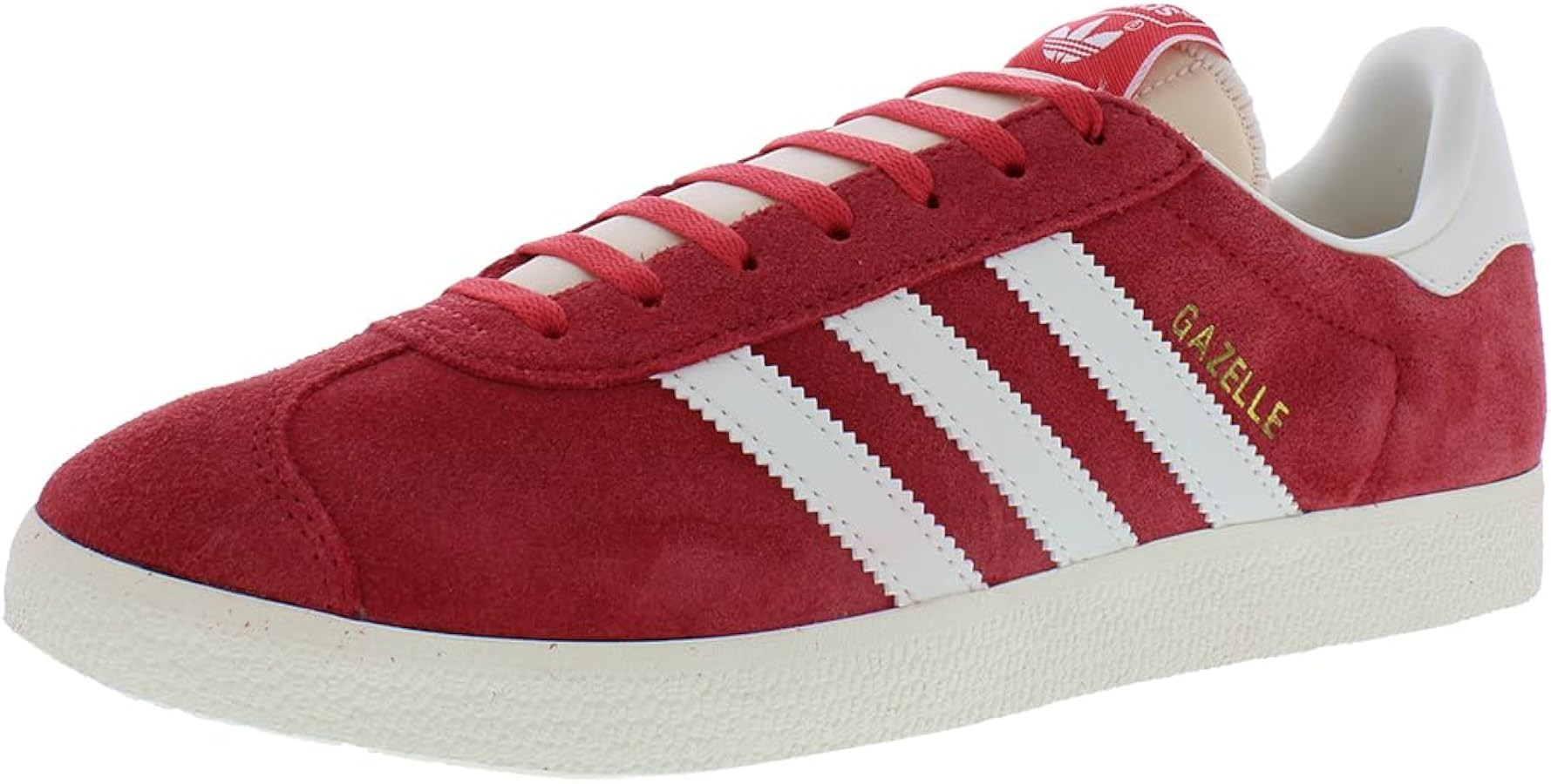 adidas Original Gazelle Shoes Men IG1062 (Glory Red/Off White/C), Size 9 | Amazon (US)