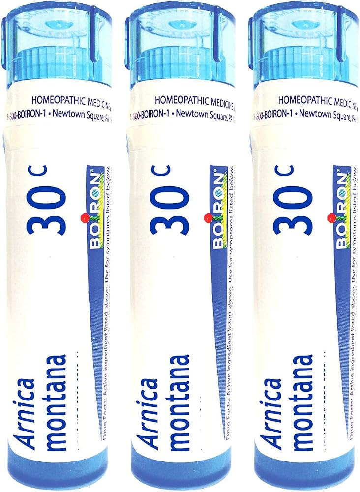 Boiron Arnica Montana 30c Homeopathic Medicine for Muscle Pain and Stiffness - 80 Count(Pack of 3... | Amazon (US)