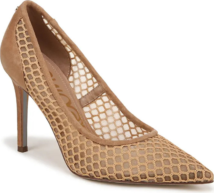 Sam Edelman Hazel Mesh Pointed Toe Pump (Women) | Nordstrom | Nordstrom