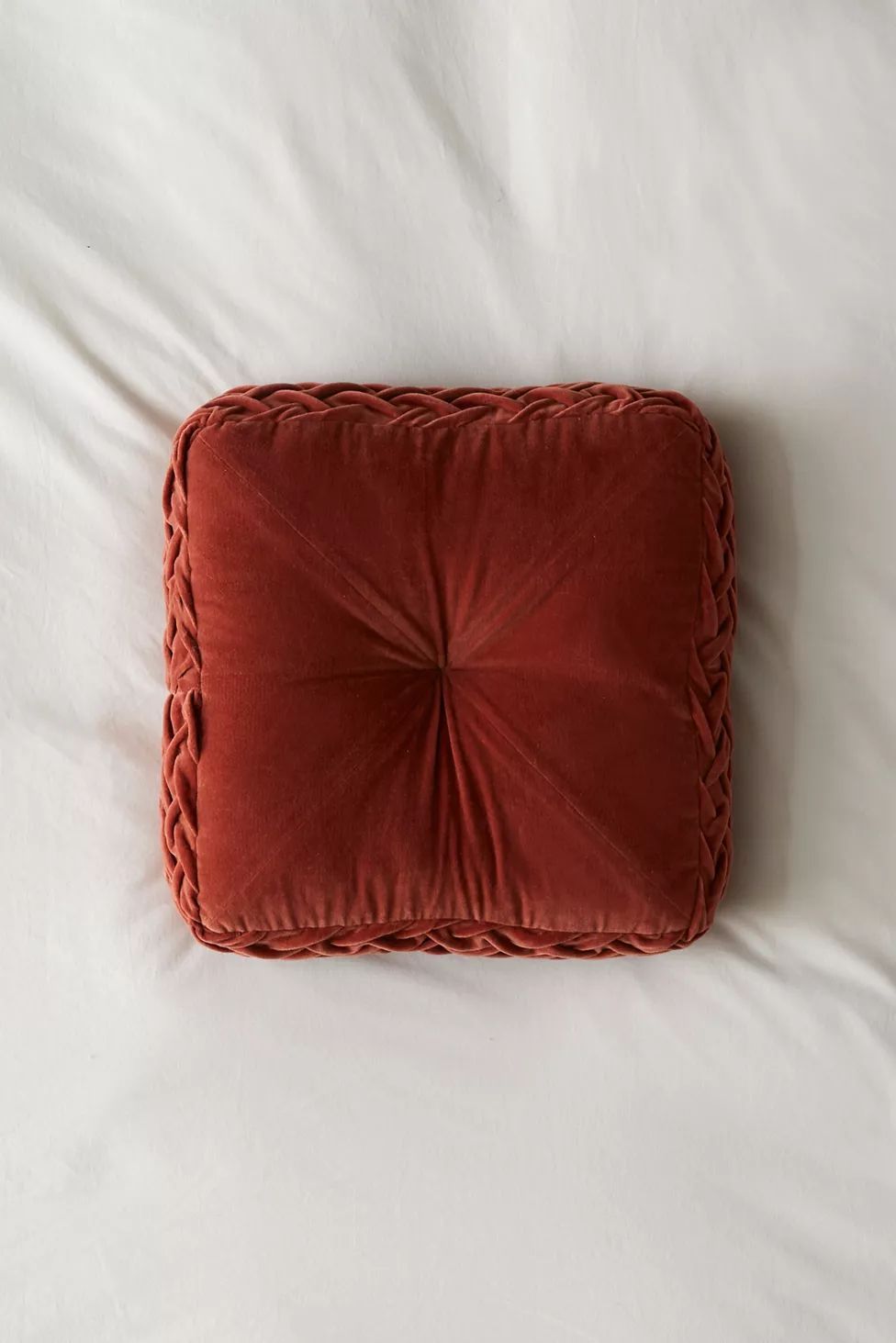 Square Pintuck Throw Pillow | Urban Outfitters (US and RoW)