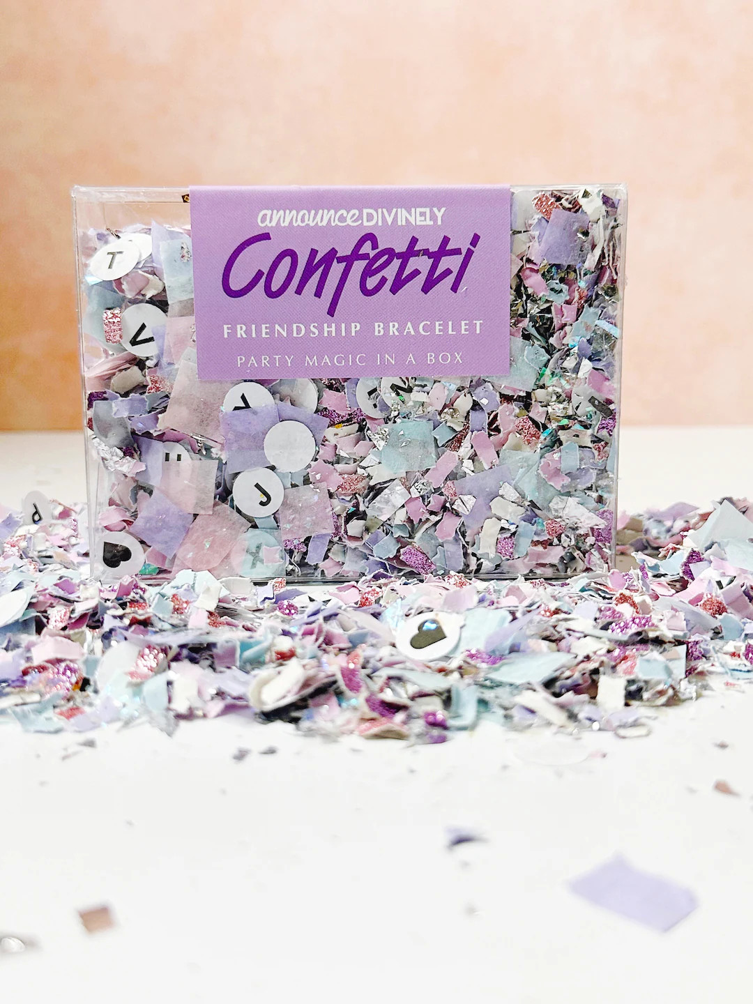 Friendship Bracelet Confetti Mix | Swifties | Taylor Swift Themed Parties | Pastel Confetti | Fri... | Etsy (US)