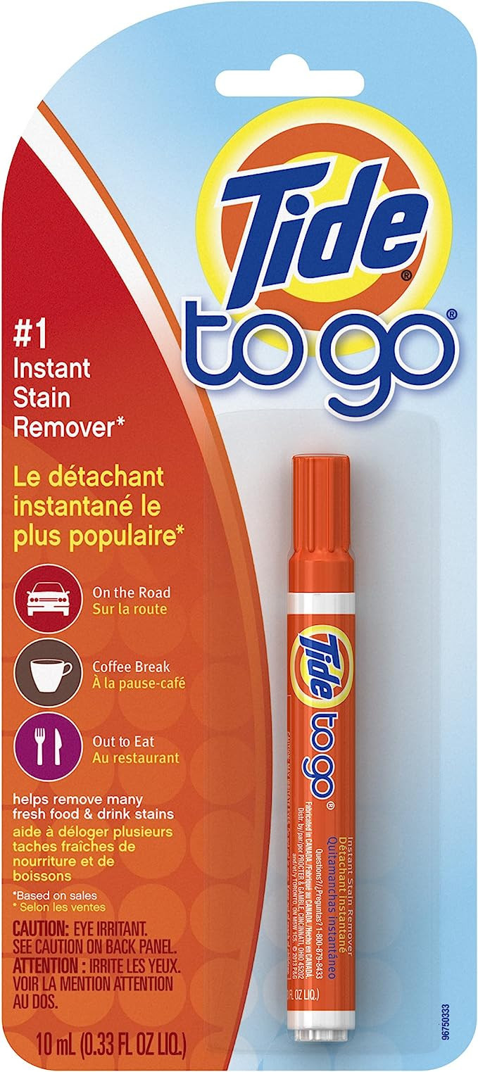 Tide Stain Remover for Clothes, Tide To Go Pen,  Instant Spot Remover for Clothes, Travel & Pock... | Amazon (US)