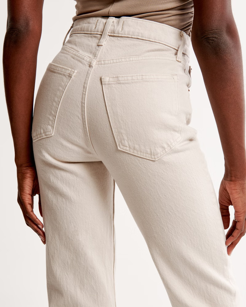 Ultra High Rise 90s Straight Jean | Abercrombie & Fitch (US)