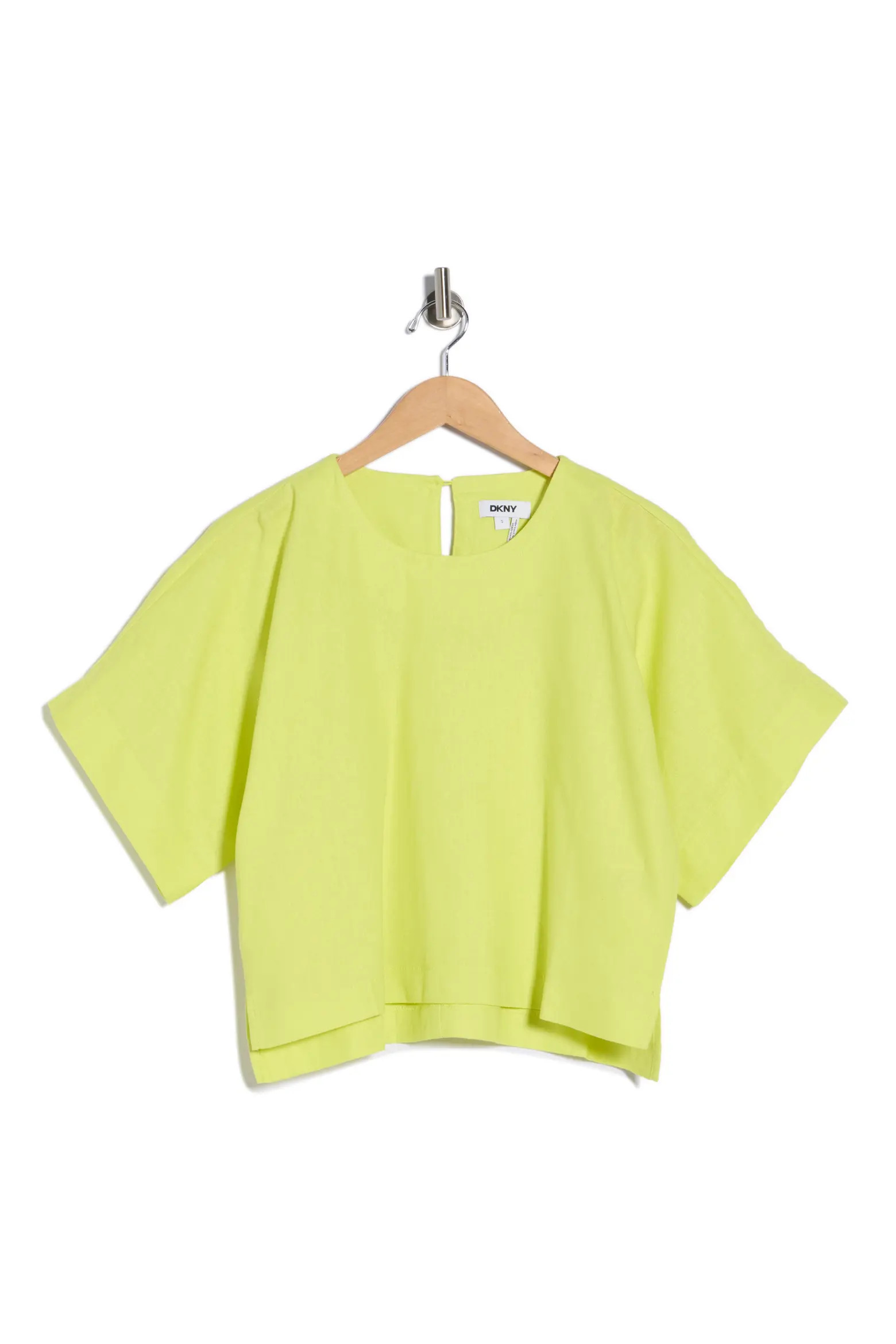 Boxy Short Sleeve Linen Blend Top (Women) | Nordstromrack | Nordstrom Rack