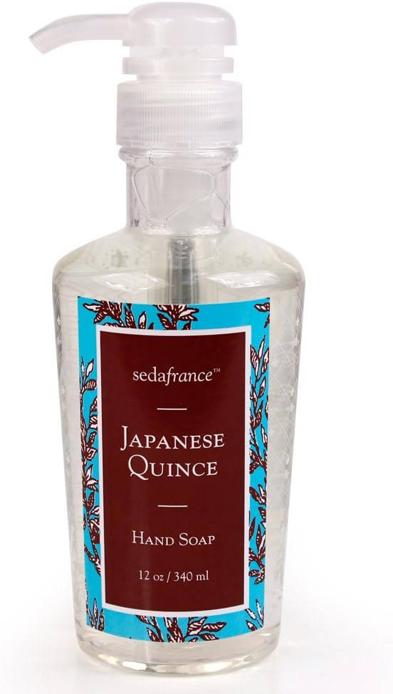 Seda France Classic Toile Liquid Hand Soap, Japanese Quince, 12 Ounce | Amazon (US)