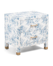 24x24 Nolida Printed Nightstand | Bedroom | Marshalls | Marshalls