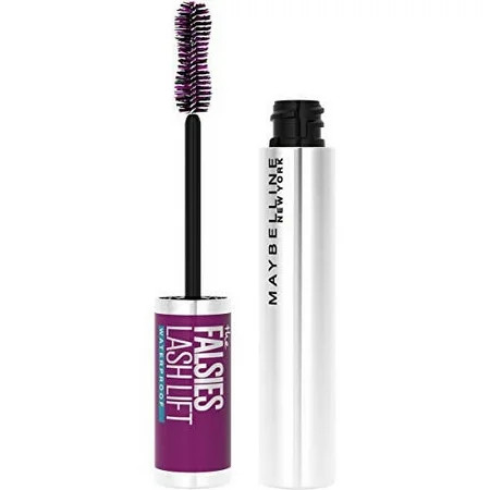 Maybelline the Falsies Lash Lift Waterproof Mascara Volumizing Lengthening Lifting Curling Multiplying Eye Makeup Brownish Black 0.29 Fl; Oz | Walmart (US)
