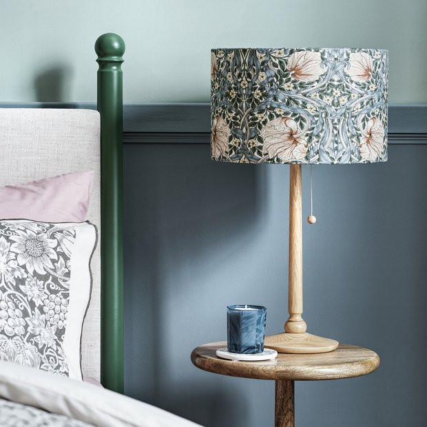 Habitat x Morris & Co. Wooden Table Lamp Base Only - Ash | argos.co.uk