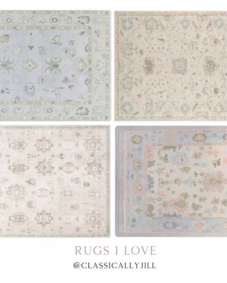 Rugs, Oushak look rugs, washable rugs, neutral rugs, Grandmillennial home, coastal home

#LTKhome