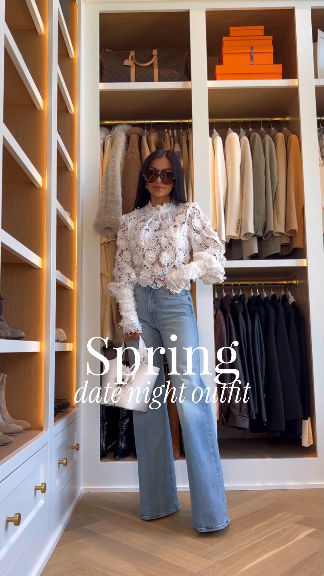 Spring date night outfit
Found the prettiest lace top that’s selling out everywhere
Bardot white lace top - love the Romantic, flirty vibes 
Paired it with the most flattering mother jeans 



#LTKOver40 #LTKootd #LTKgrwm