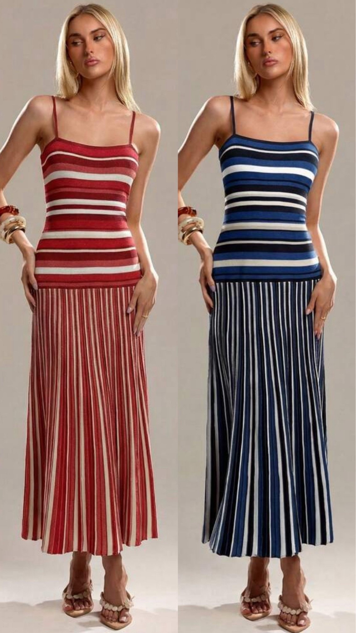 Avantive Women's Striped Fitted Casual Sleeveless Knit Dress Xs Dress For Women Yacht Dress Woman Dress Wow Dress Work Outfits Women