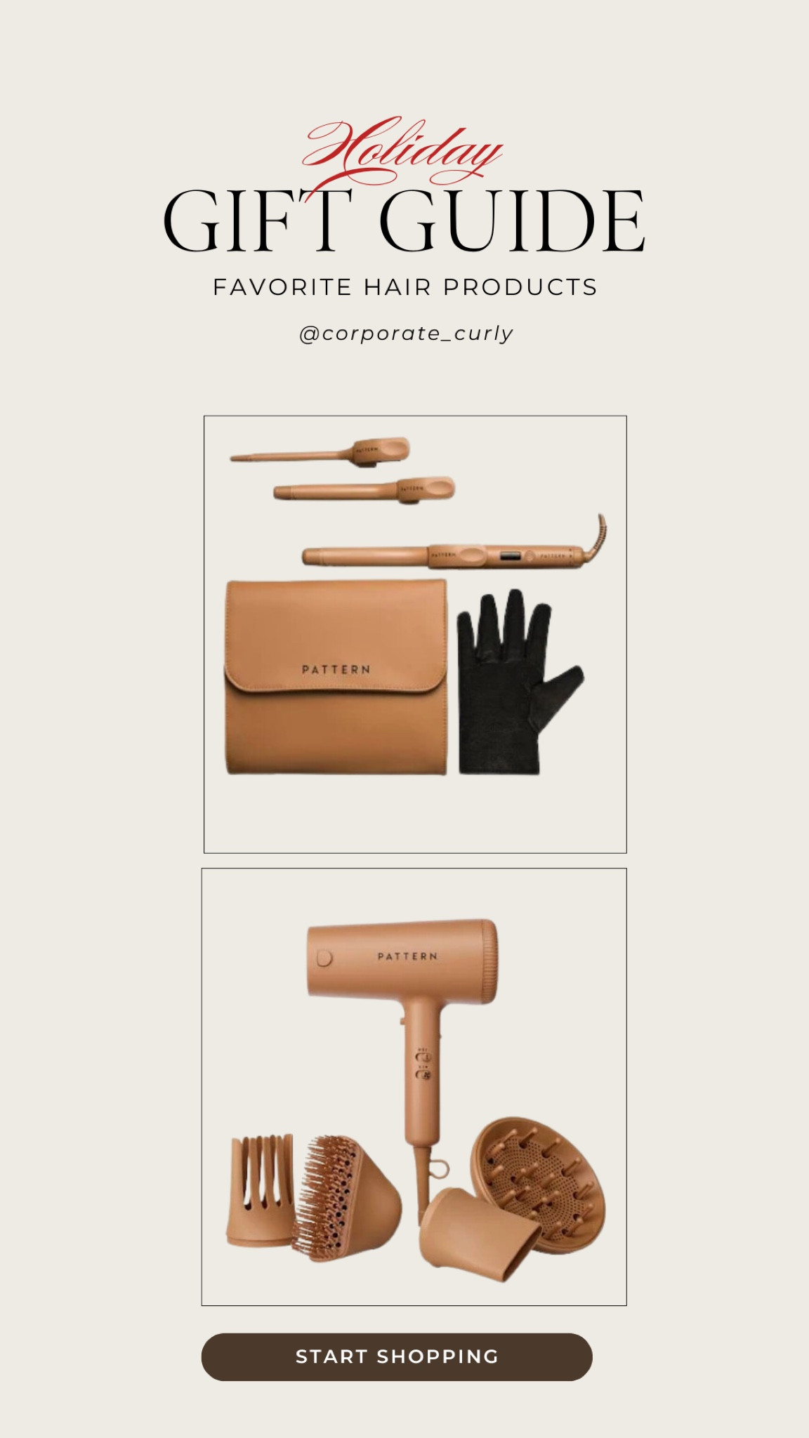 Give the gift of curl perfection this holiday season! The PATTERN Blow Dryer, one of Oprah’s Favorite Things of 2024, is a game-changer for curly, coily, and tight-textured hair. Pair it with the PATTERN 3-in-1 Interchangeable Curling Iron for versatile, personalized curls with ease. Perfect for anyone embracing their natural texture or looking to elevate their styling game! 
#PatternsBeauty #OprahsFavoriteThings #CurlyHairCare #TextureLove #GiftGuide2024 #HolidayGifts #PerfectForCurls #HairTools #CurlGoals #NaturalHairCare #HolidayBeauty #LuxuryHairCare #BestGiftsForHer


#LTKGiftGuide #LTKHoliday #LTKBeauty