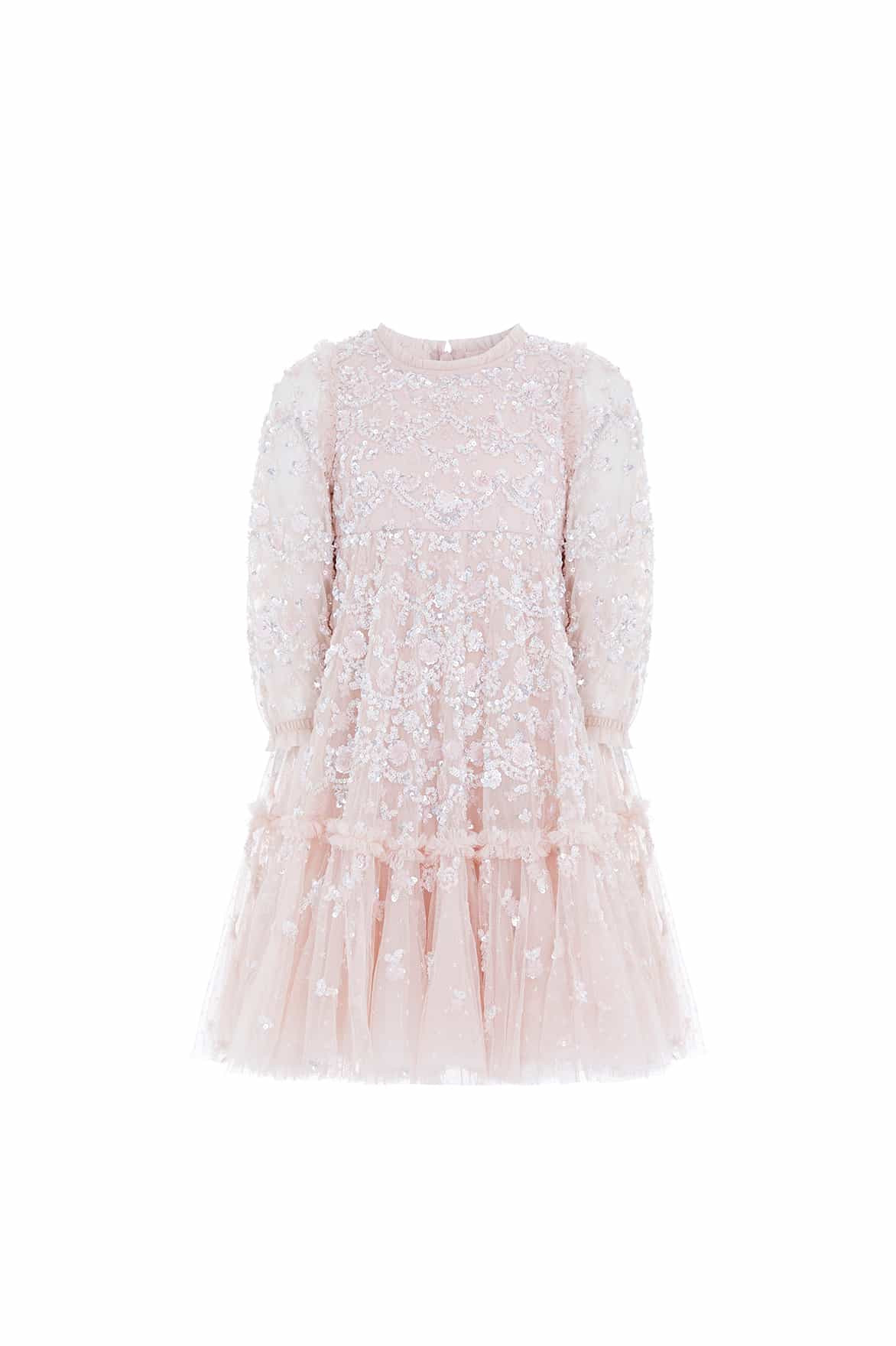 Alina Sequin Kids Dress | Needle & Thread US