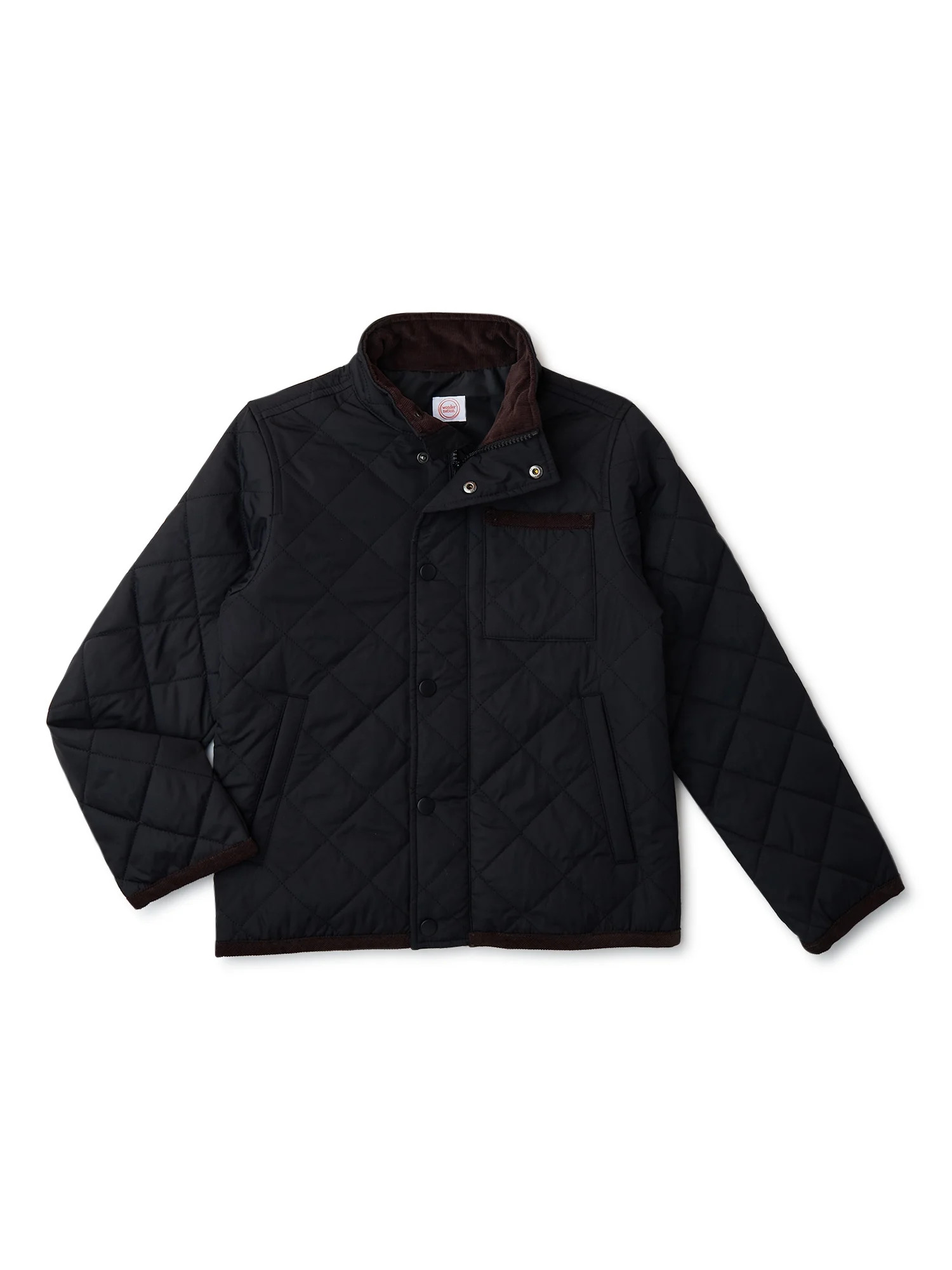 Wonder Nation Boys Quilted Jacket, Sizes 4-18 & Husky - Walmart.com | Walmart (US)