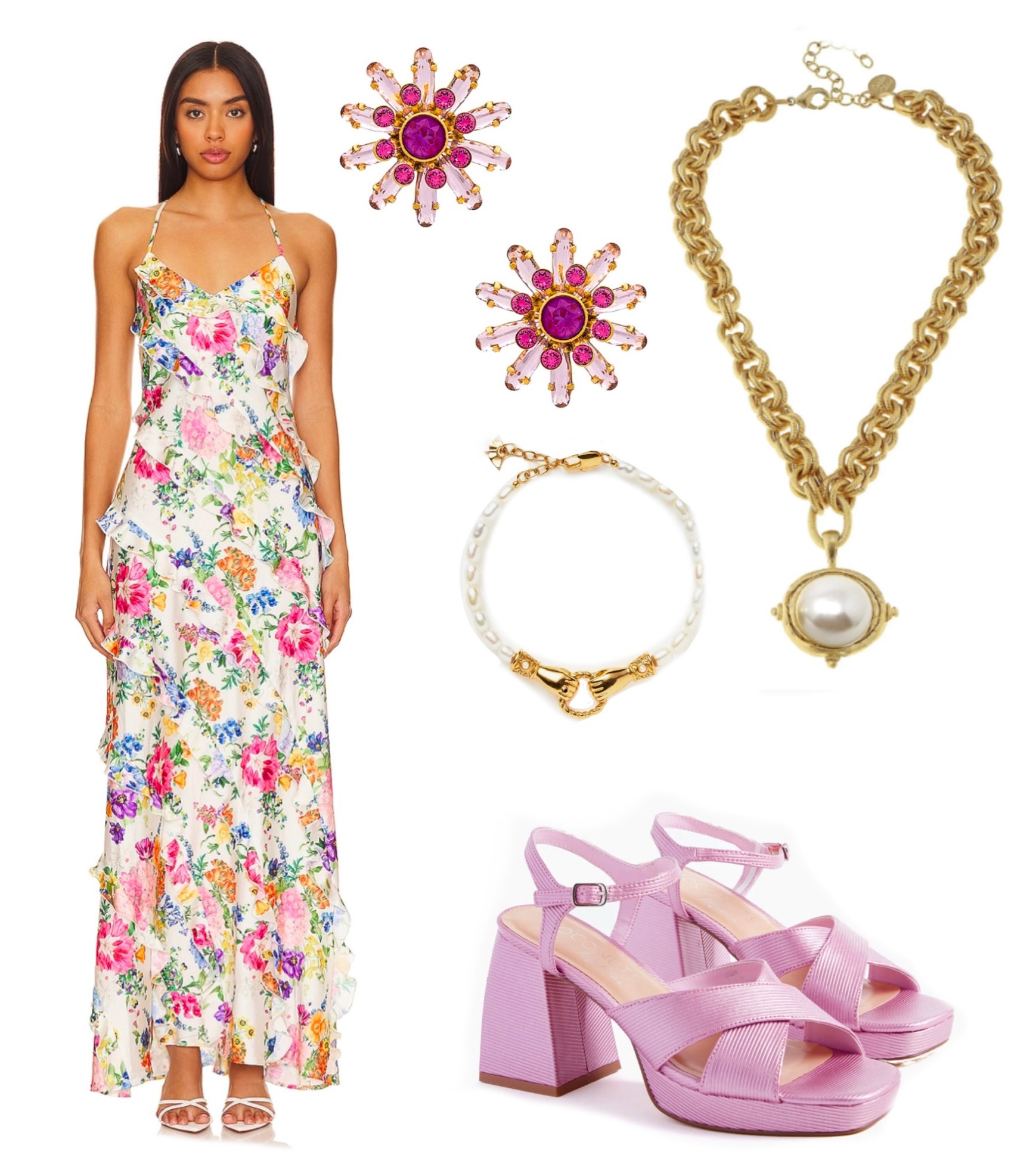 Formal Prom Spring Break Wedding Guest Dress 

Pink Formal, Wedding, or Prom Outfit 

Formal or semi-formal Attire Outfit Dress 

#dress #heels #purse #earrings #pearl #gold #blue #summer #spring #dance #event #prom #wedding #guest #formal #cocktail #mini #maxi #pattern #chevron #coastal #charleston #southern #preppy #classic #classy #attire #style #outfit #inspo #inspiration #styled #silk #pink #trending #cute #fashion #tropical #green #destination #vacation #springbreak 
#statement #bigesrrings #cutout #pearl #pink #metallic #pink #platform #pearl #florals #bloom #2024 #maxi #long #gown #purple #green #blue #colorful 

#LTKGala #LTKstyletip #LTKshoecrush