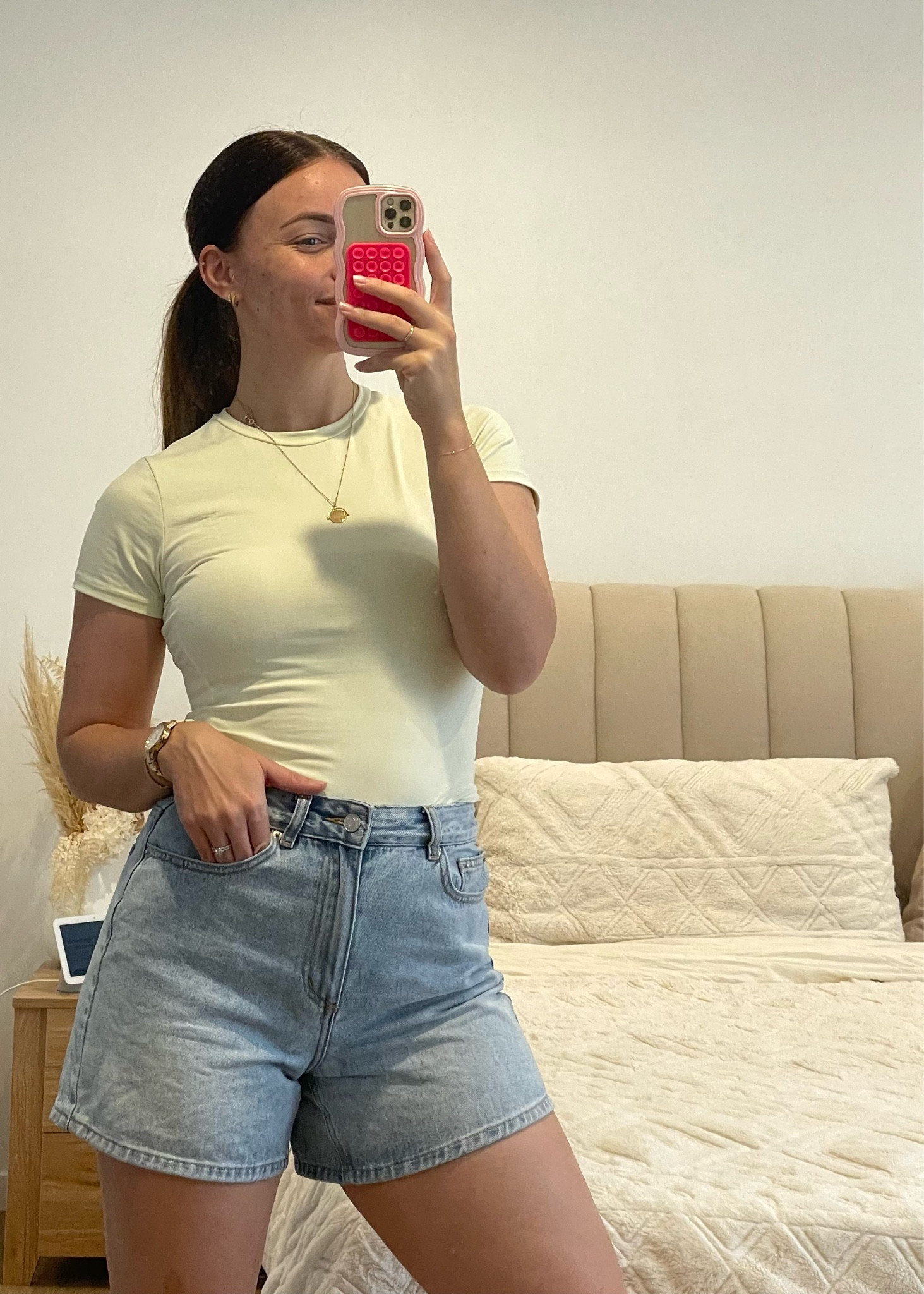 Truely the most flattering and comfiest denim shorts to ever exist! 
Both items are on sale atm for Cyber Monday 💰

#LTKaustralia #LTKsalealert #LTKCyberWeek