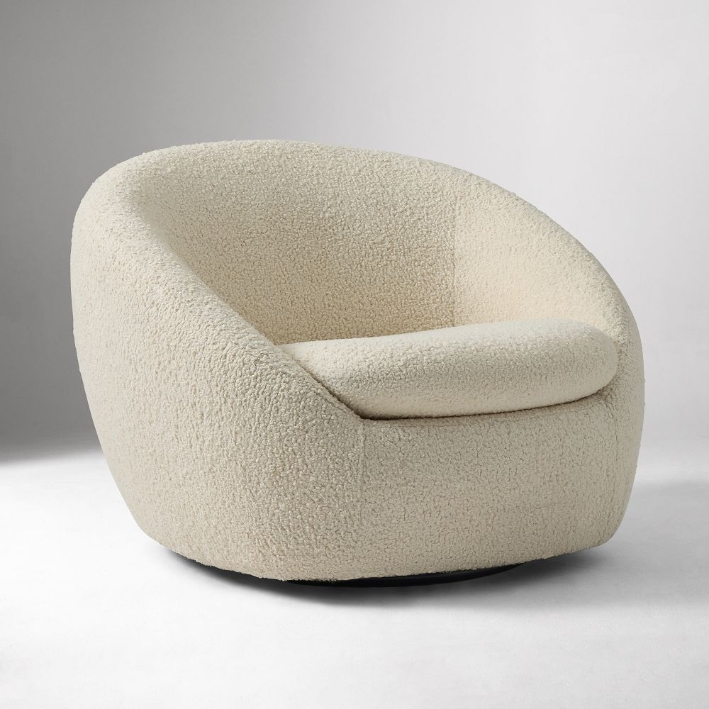 Cozy Swivel Chair | West Elm (US)